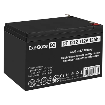 Аккумулятор ExeGate DT 1212 (12V 12Ah 1251W)