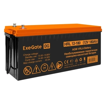 Аккумулятор ExeGate HRL 12-180 (12V 180Ah)