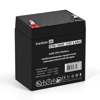 Аккумулятор ExeGate DTM 12045 (12V 4.5Ah)