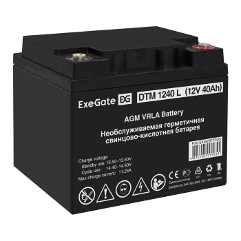 Аккумулятор ExeGate DTM 1240L (12V 40Ah)