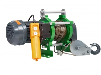 Лебедка электрическая KCD 300/600 кг, 30/15 м, 220 В