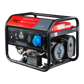 Бензиновый генератор Fubag BS 3500 Duplex однофазный с ручным запуском, 2,8 кВт