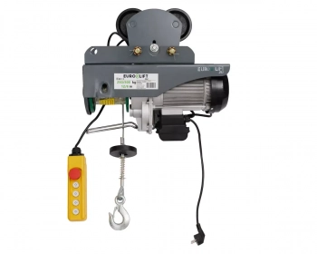 Лебедка электрическая передвижная Euro-Lift KX 500 г/п 250/500 кг, в/п 12/6 м