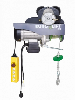 Лебедка электрическая передвижная Euro-Lift KX 1000 г/п 500/1000 кг, в/п 18/9 м