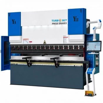 Листогибочный гидравлический пресс с ЧПУ TURBOSKY HSB-4 110T/3200