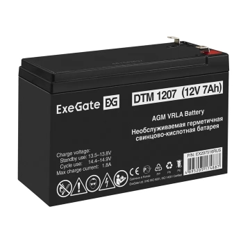 Аккумулятор ExeGate DTM 1207 (12V 7Ah)