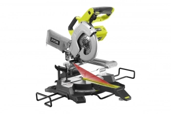 Аккумуляторная торцовочно-усовочная пила Ryobi ONE+ R18MS216-0