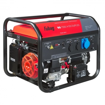 Бензиновый генератор Fubag BS 7500 A ES DUPLEX, 7 кВт, 230В в кожухе 1200 Winter с блоком АВР