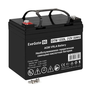 Аккумулятор ExeGate DTM 1233L (12V 33Ah)