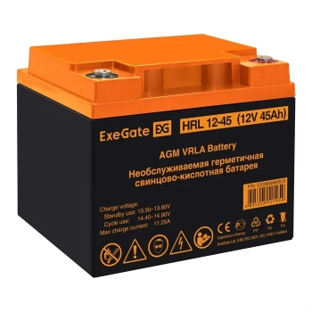 Аккумулятор ExeGate HRL 12-45 (12V 45Ah)