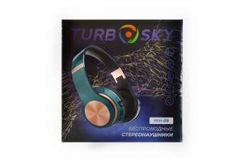 Наушники беспроводные TurboSky WH-09 BLUE