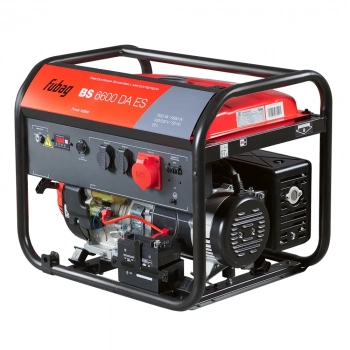 Бензиновый генератор Fubag BS 6600 DA ES трехфазный с электростартером, 6 кВт