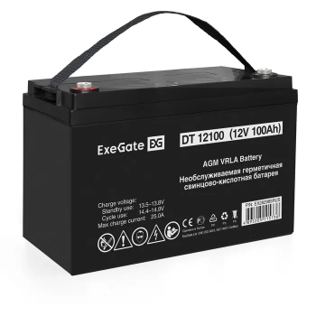 Аккумулятор ExeGate DT 12100 (12V 100Ah)