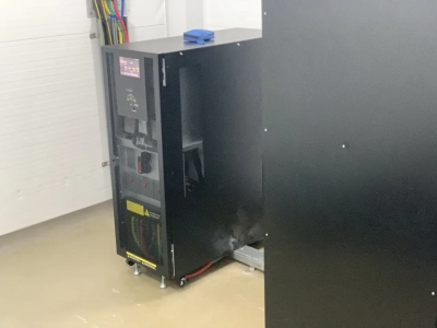 Монтажные работы и пусконаладка ИБП Turbosky 120 KVA в ООО «Лето Групп» г.Тула