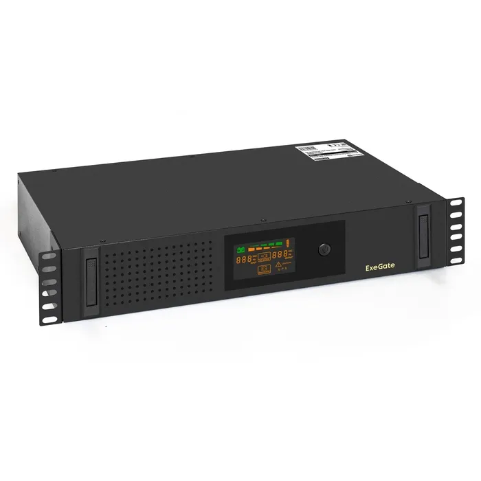 ИБП ExeGate ServerRM UNL-1000.LCD.AVR.2SH.3C13.USB.2U