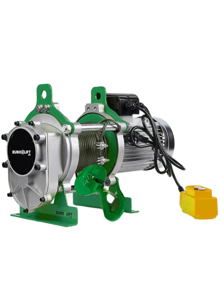 Лебедка электрическая KCD PRO 300/600 кг, 60/30 м, U=220 В