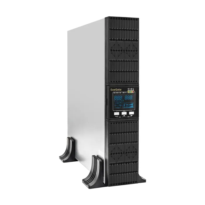 ИБП ExeGate PowerExpert ULS-3000.LCD.AVR.C13.USB.RS232.SNMP.2U