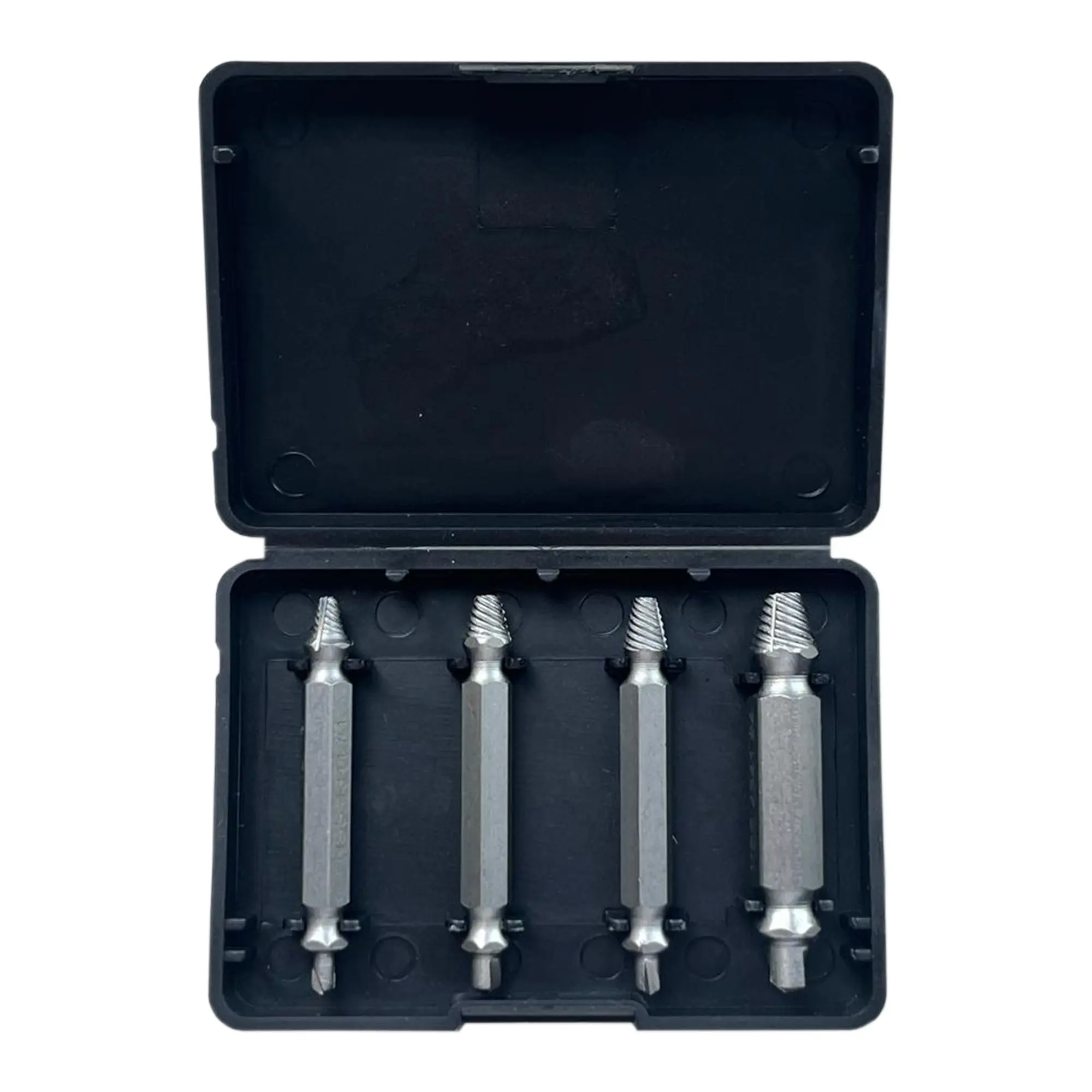 Набор двусторонних винтовых экстракторов TURBOSKY DE-1 (silver) 4 шт