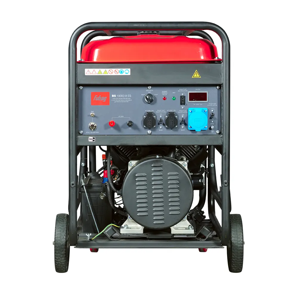 Fubag BS 19000 A ES + Блок автоматики BS 25000 D, однофазный с электростартером, 17 кВт