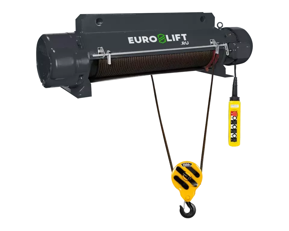 Таль электрическая стационарная Euro-Lift CD1 г/п 3,2тн, в/п 24м