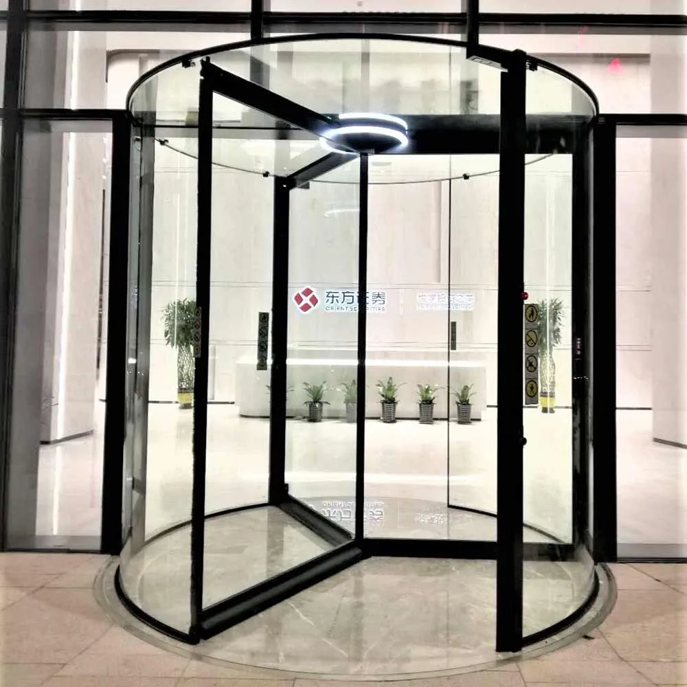 Карусельные двери dormakaba ATRIUM FLEX
