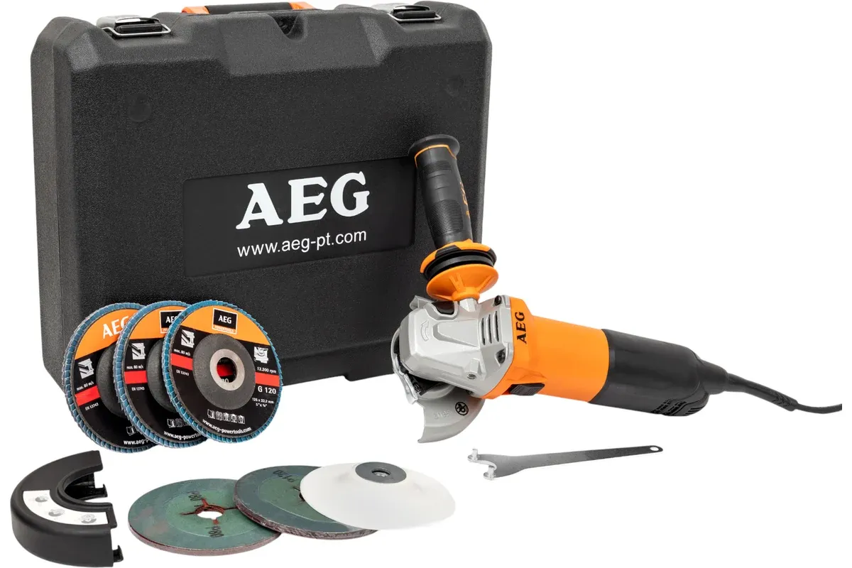 Угловая шлифмашина AEG WS13-125SXEK 4935451310