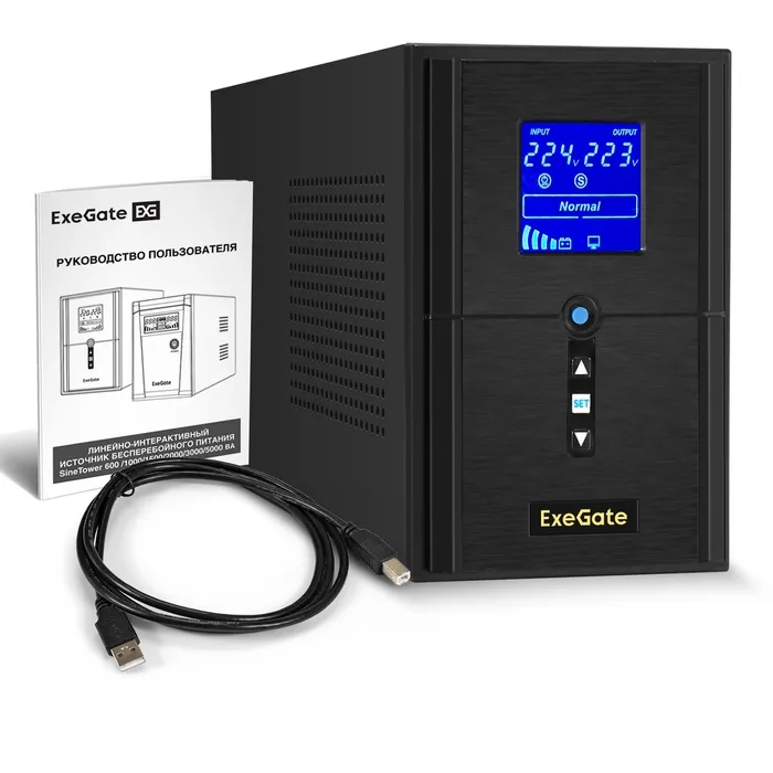 ИБП ExeGate Sine Tower SN-1500