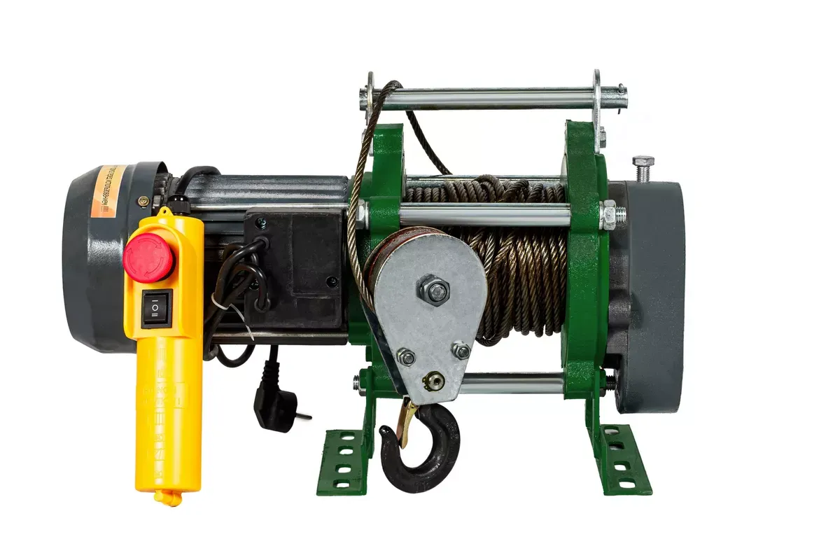 Лебедка электрическая EUROLIFT KCD 500/1000 кг, 30/15 м, 220 В