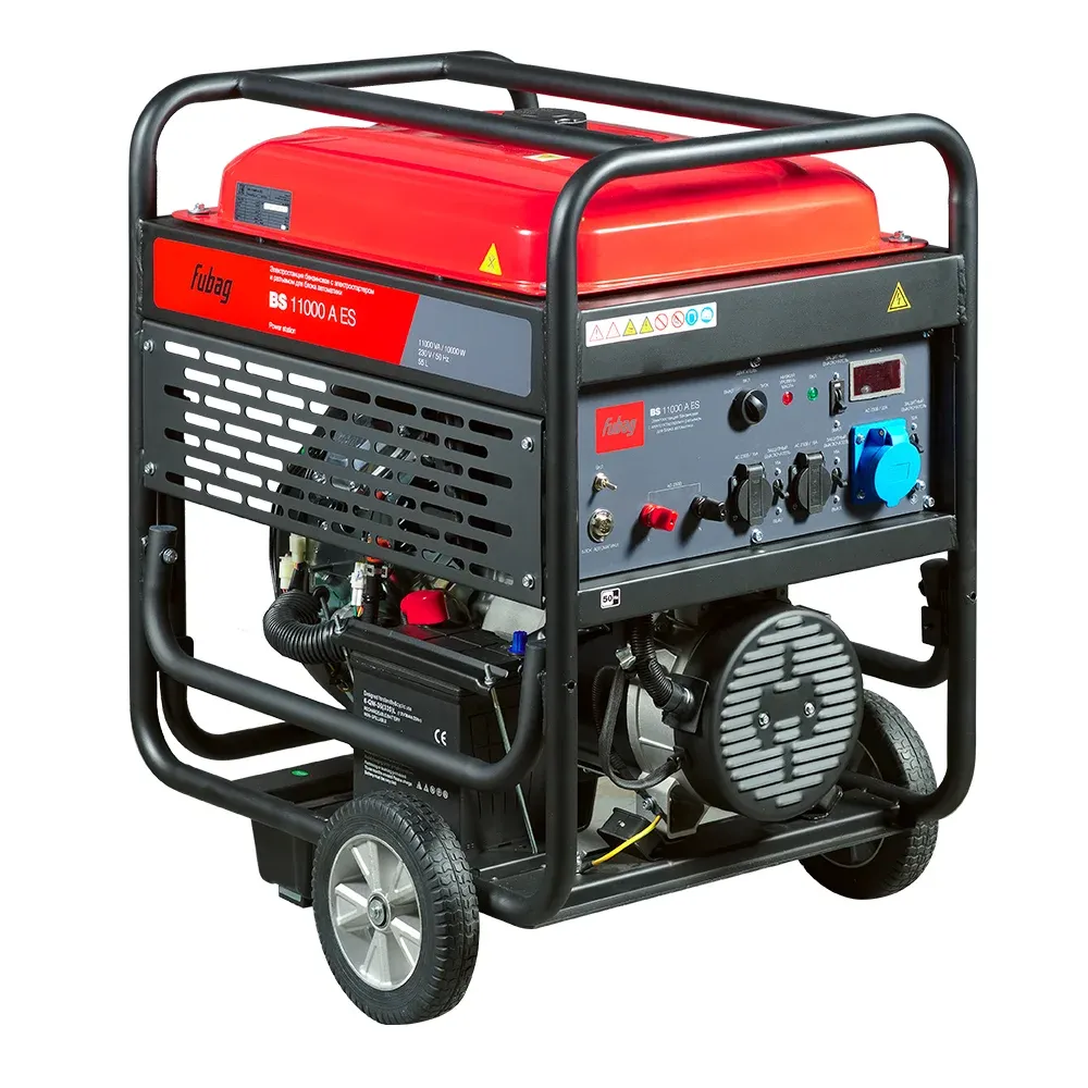 Fubag BS 11000 A ES + Блок автоматики BS 11500, однофазный с электростартером, 10 кВт