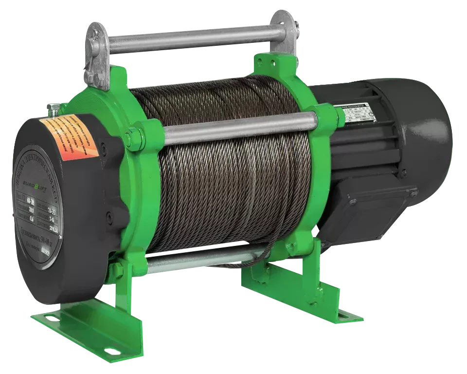 Лебедка электрическая KCD 300/600 кг, 70/35 м, 380 В