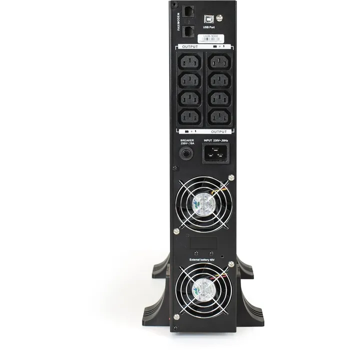 ИБП ExeGate SinePower UHB-3000.LCD.AVR.C13.RJ.USB.2U