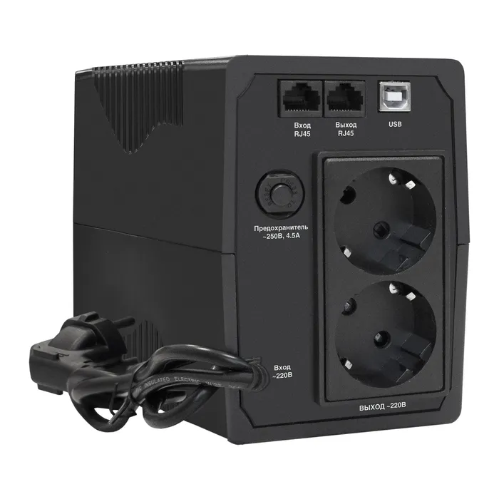 ИБП ExeGate SpecialPro Smart LLB-650.LCD.AVR 2SH.RJ.USB / 1SH.2C13.RJ.USB / 4C13.RJ.USB