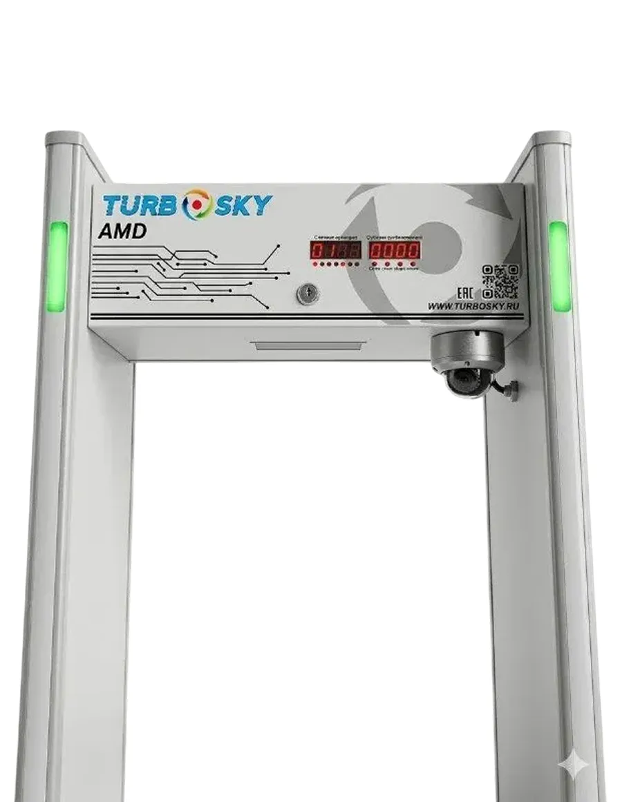 Арочный металлодетектор Turbosky AMD-30 с камерой