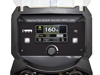 Установка аргонодуговой сварки КЕДР AlphaTIG-200P AC/DC PFC LCD