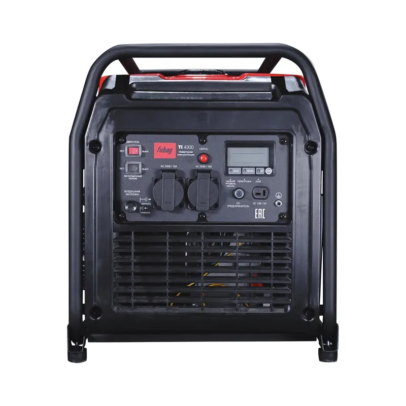 Fubag TI 4300 однофазный с ручным запуском, 3,8 кВт