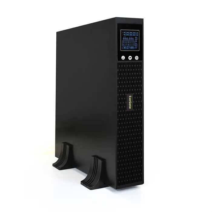 ИБП ExeGate SinePower UHB-1000.LCD.AVR.1SH.4C13.RJ.USB.2U