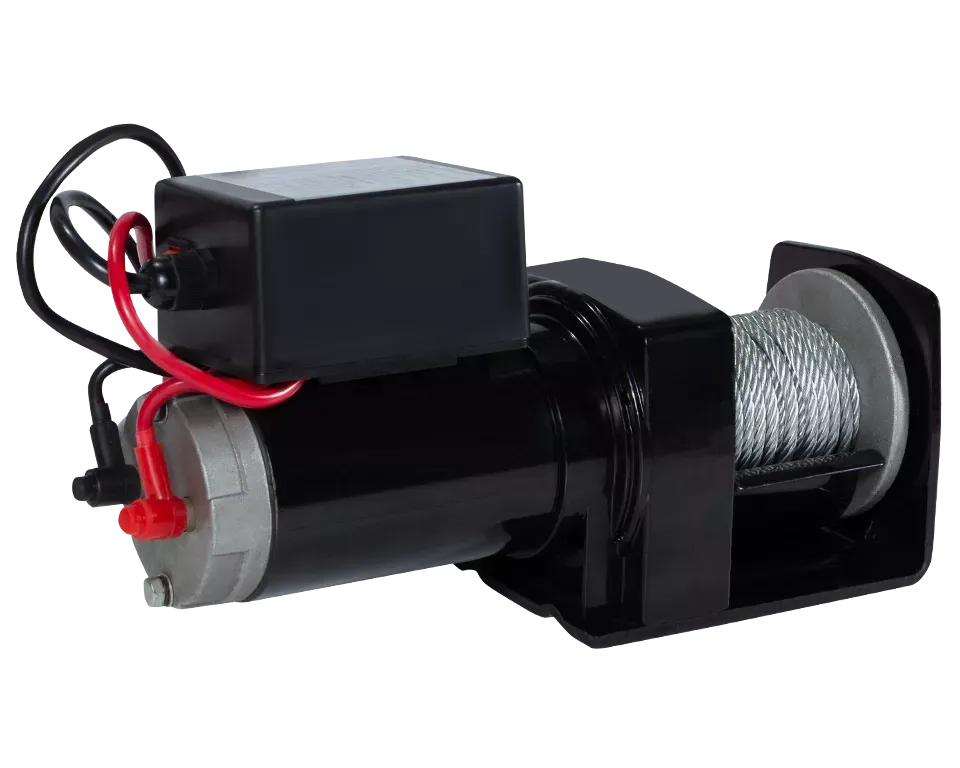 Лебедка автомобильная электрическая EUROLIFT KDJ-2000H (200-D) 12V