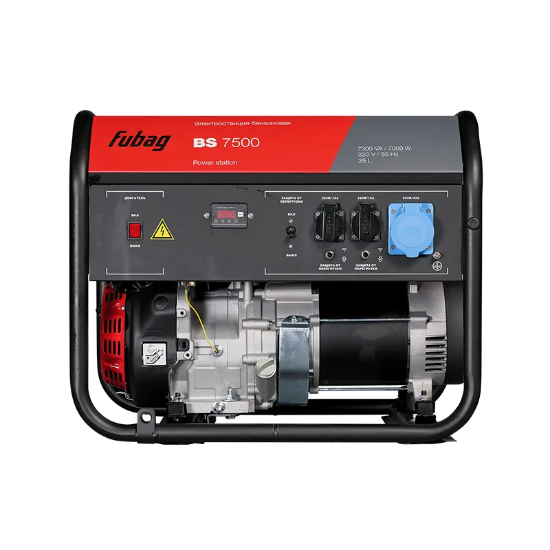 Fubag BS 7500 однофазный с ручным запуском, 7 кВт