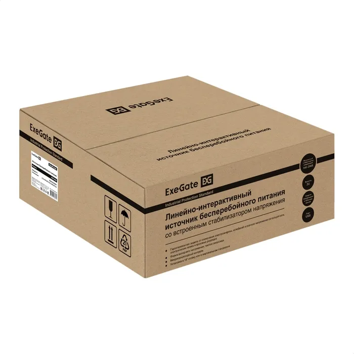 ИБП ExeGate SinePower UHB-3000.LCD.AVR.8C13.RJ.USB.BC.2U
