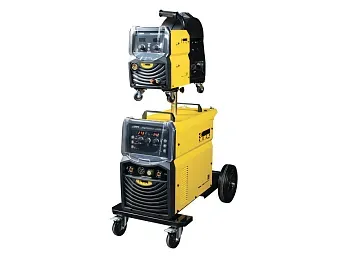 Источник сварочный КЕДР AlphaMIG-350S Plus (40–350А, 380В) с комплектом (8024027-007, 8012254, 5 м, сух. AlphaWF-3)