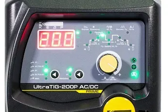 Установка аргонодуговой сварки КЕДР UltraTIG-200P AC/DC (220В, 10-200А) (с возможностью подключения педали)