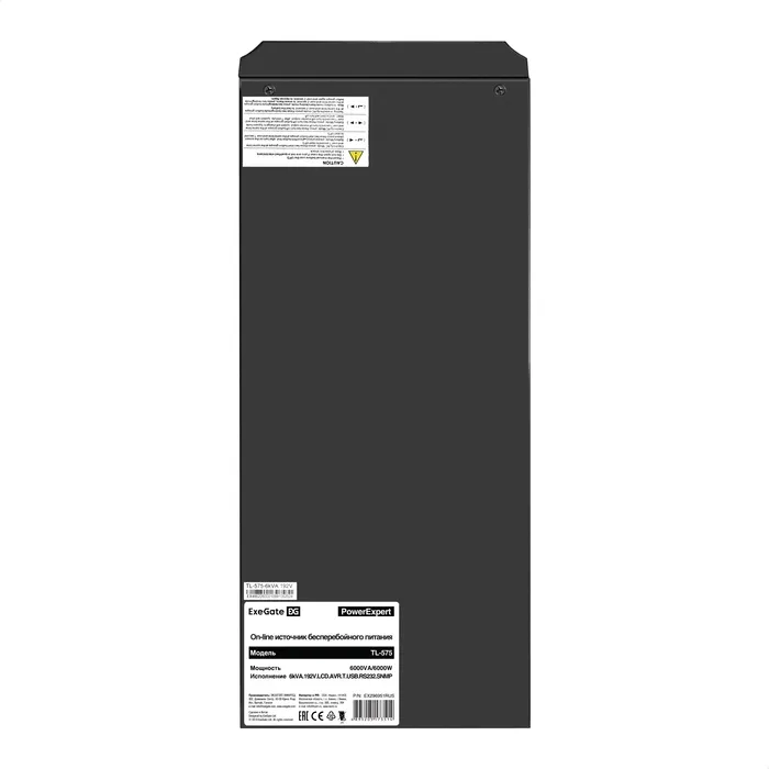 ИБП ExeGate PowerExpert TL-575-6kVA. 192V.LCD.AVR.T.USB.RS232.SNMP