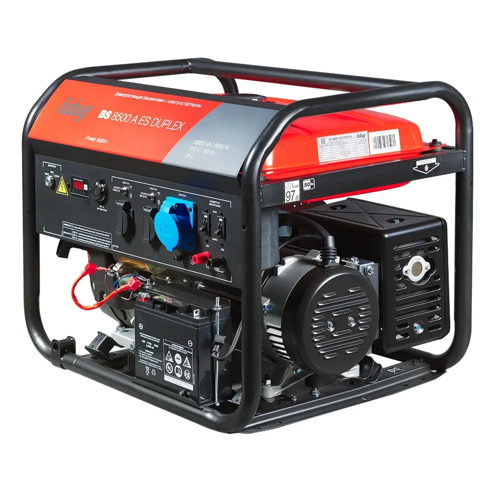 Fubag BS 8500 A ES DUPLEX однофазный с электростартером, 8 кВт