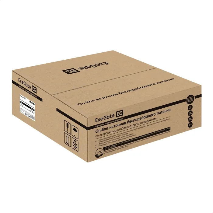 ИБП ExeGate PowerExpert ULS-2000.LCD.AVR.6C13.USB.RS232.SNMP.BC.2U