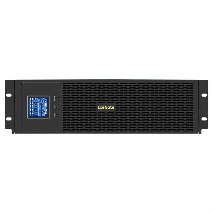 ИБП ExeGate SinePower UHB-5000.LCD.AVR.6C13.RJ.USB.3U
