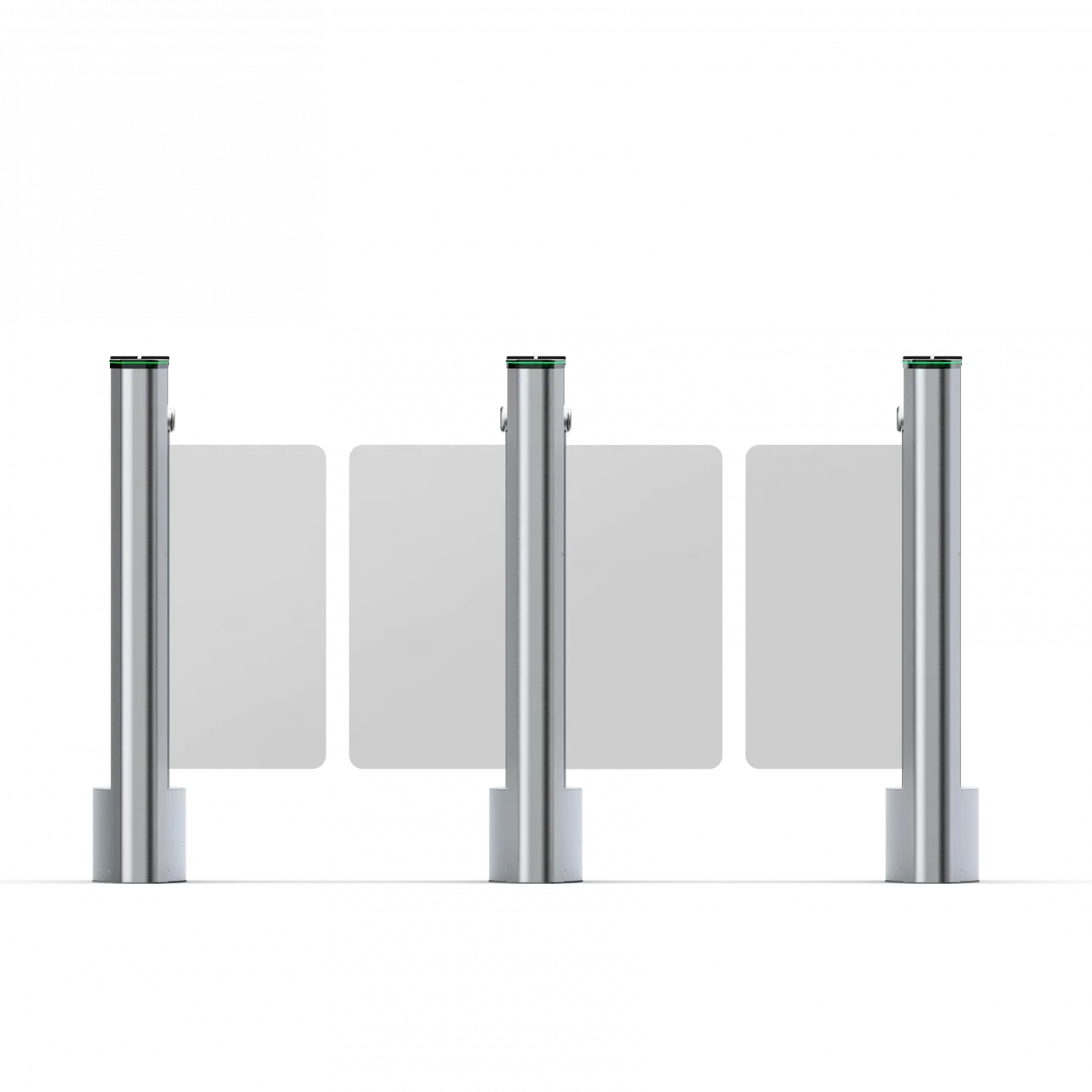 Турникет Oxgard QL-05-SM-660 крайний модуль с распашными створками