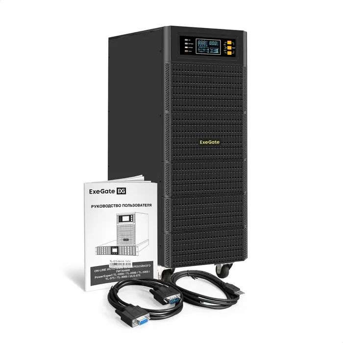 ИБП ExeGate PowerExpert TL-575-6kVA. 192V.LCD.AVR.T.USB.RS232.SNMP