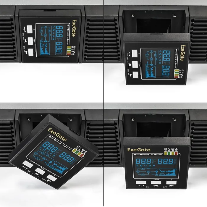 ИБП ExeGate PowerExpert ULS-575-10kVA.LCD.AVR.T.USB.RS232.SNMP.2U