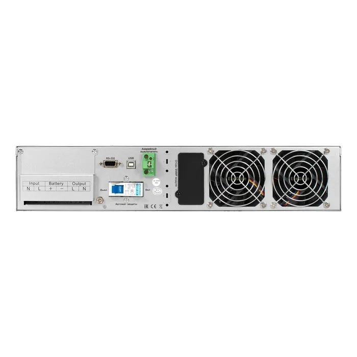 ИБП ExeGate PowerExpert ULS-575-6kVA.LCD.AVR.T.USB.RS232.SNMP.2U
