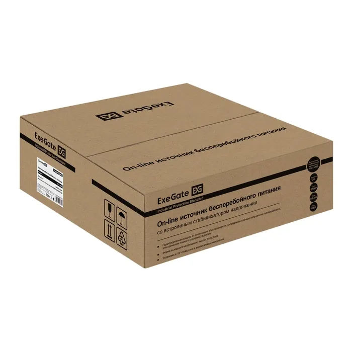 ИБП ExeGate PowerExpert ULS-1000.LCD.AVR.1SH.2C13.USB.RS232.SNMP.2U